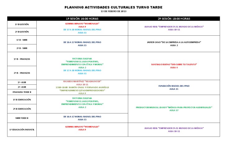 Programa TEIDE Quintana