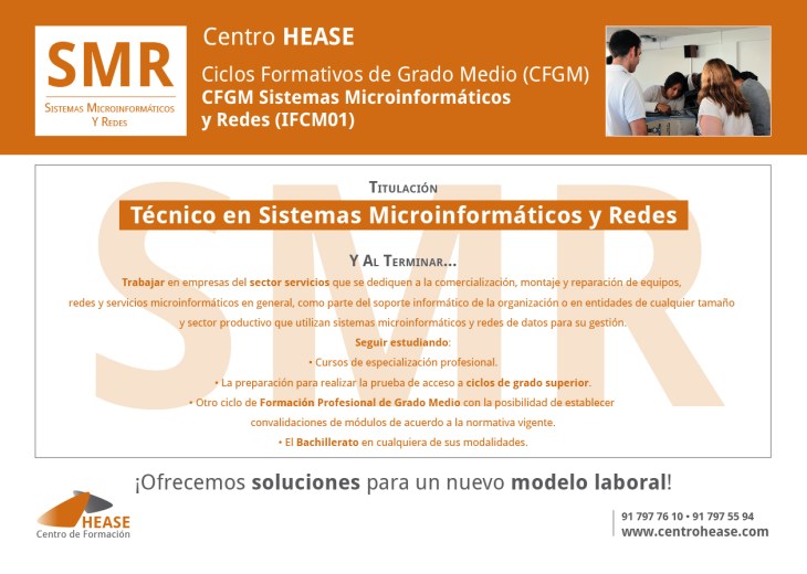 CFGM Sistemas Microinformáticos y Redes HEASE
