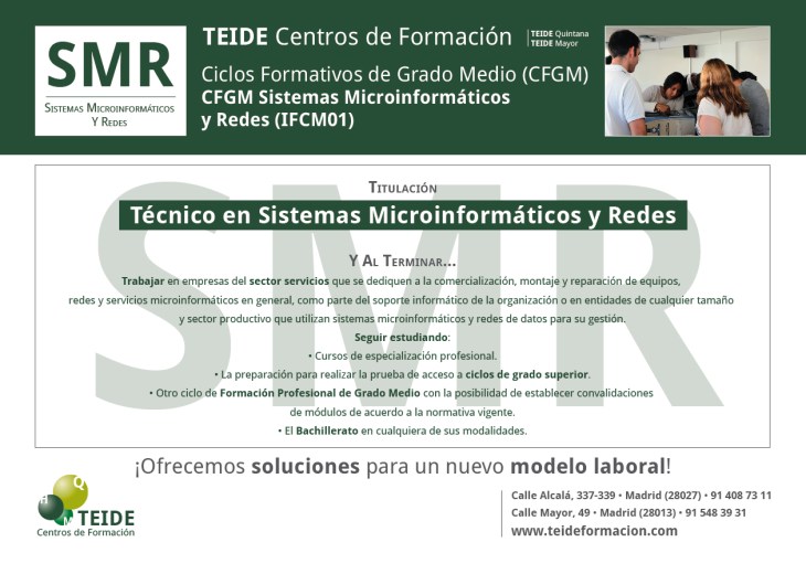 CFGM Sistemas Microinformáticos y Redes (IFCM01) TEIDEreverso-01