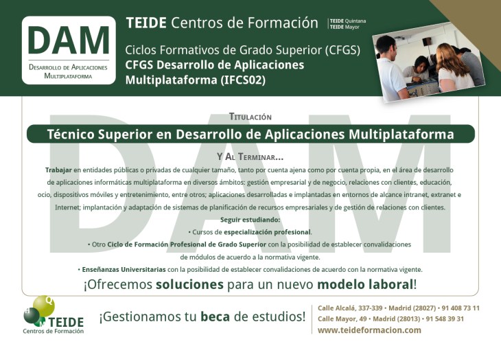 CFGS Desarrollo de Aplicaciones Multiplataforma CFGS Desarrollo de Aplicaciones Multiplataforma1