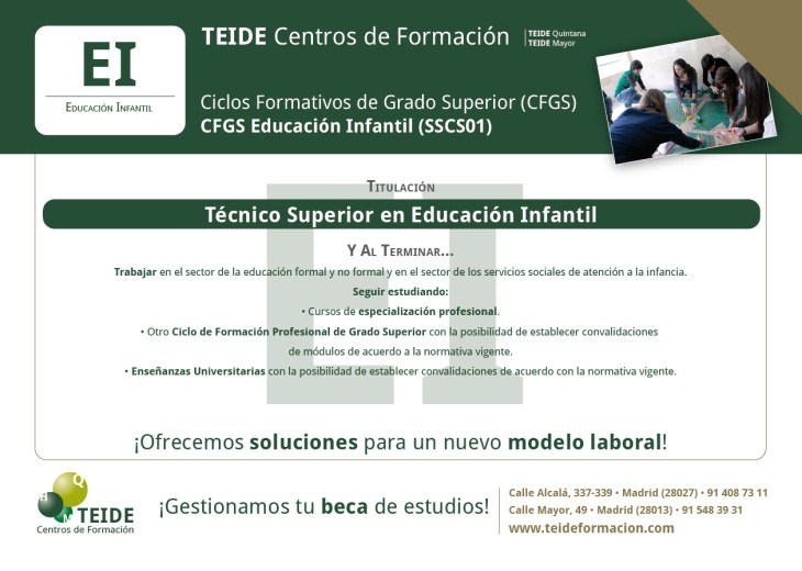 CFGS Educación Infantil