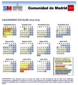 Calendario Escolar
