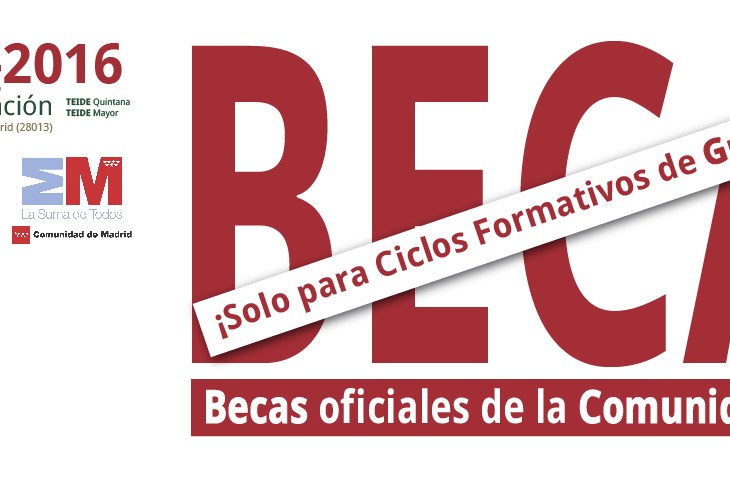 Becas CFGS 2015/2016