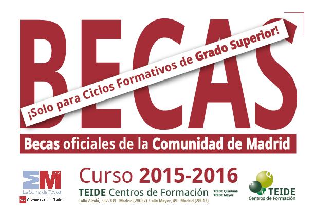 Becas 2015-2016