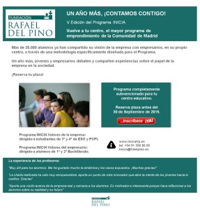 IV Edición Programa INICIA