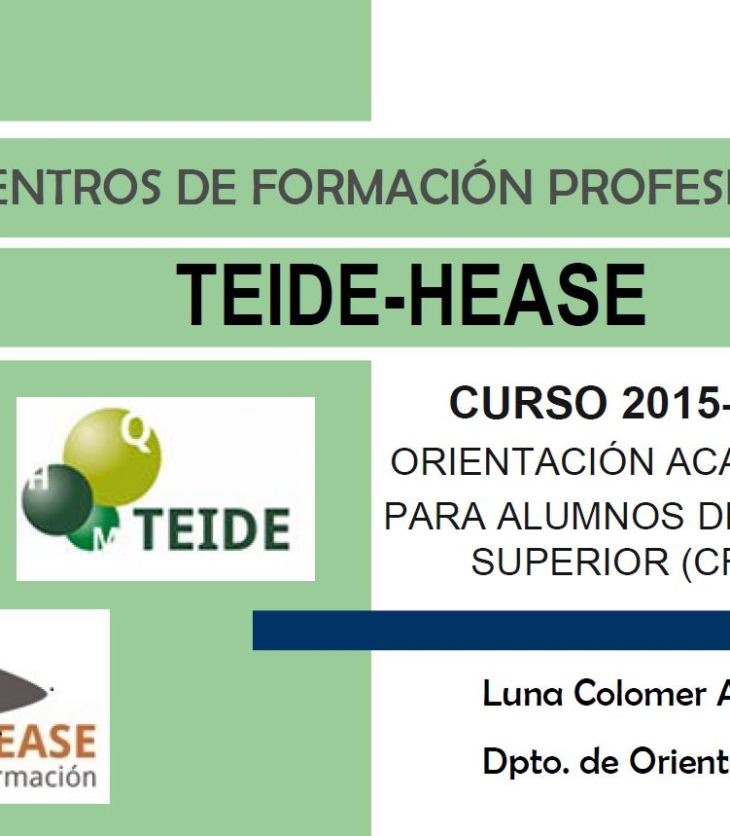 Orientación Académica CFGS