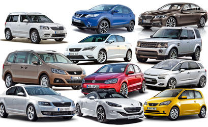 Segmentos automóvil